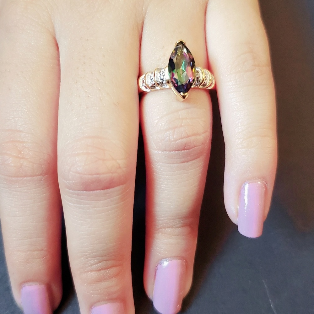 Costume jewelry ring